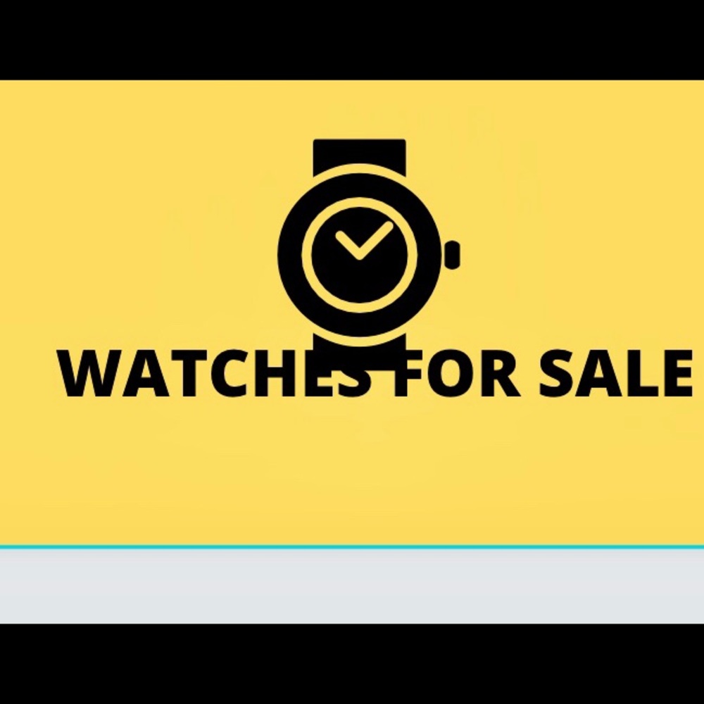 Watches  (Battery replacement not included)